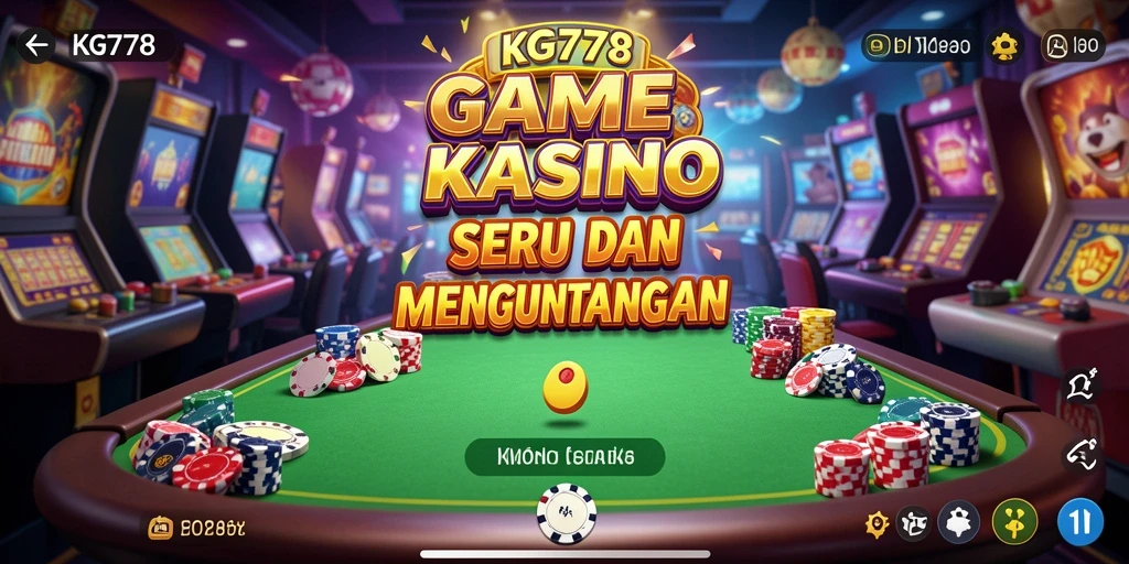 Gameplay Kasino yang mendebarkan dengan grafik menakjubkan.